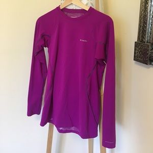 Pink Columbia Omni-shield base layer